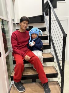 Childhood trauma: Adrian Conejo Arias and his son, Liam Conejo Ramos, after being released from ICE detention. Public Domain