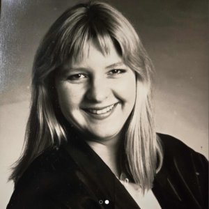 Karen Strickholm, before her body attacked itself.
