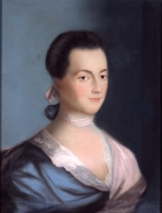 Abigail Smith Adams – 1766 portrait by Benjamin Blyth
