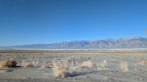 Owens Lake, California, looking east