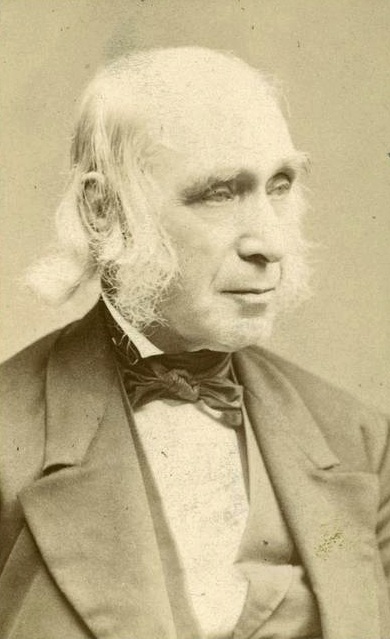 Black and white phot. American educator and philosopher Amos Bronson Alcott (1799-1888). From the NYPL Digital Gallery. Public Domain